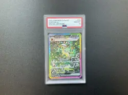 PSA 10 Leafeon EX SAR 200 Terastal Festival sv8a Korean Pokemon Card - Image 1