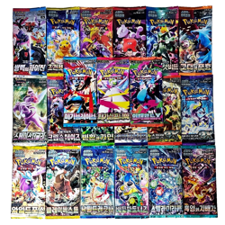 17x RANDOM Pokemon TCG Booster Pack Lot Cards Bundle Set Factory SEALED KOREAN - Image 1