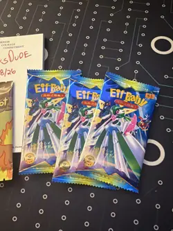 Pookiemoot & Free Eid Baby Non-Pokemon Card Packs Lot SEALED FAN-Made - Image 2