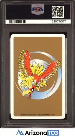 Pokemon 2000 Ariados #168 Queen Of Diamonds Gold Playing Card Japanese PSA 10 - Image 2