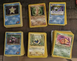 Pokemon Bulk WOTC 150+ Cards 40+ 1st Edition LP-HP Neo Gym Heroes Legendary - Image 1