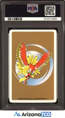 Pokemon 2000 Spinarak 167 Jack of Diamonds Gold Playing Card Japanese PSA 10 - Image 2