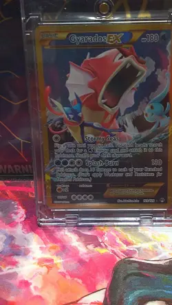 Pokemon Gyarados EX Secret Rare Holo Breakpoint 123/122 TCG Card English - Image 1