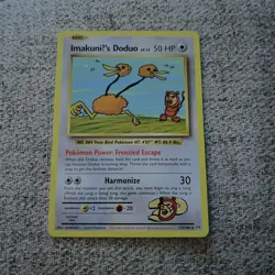 Pokemon TCG Imakuni's Doduo Secret Rare Card 112/108 XY Evolutions - Image 1