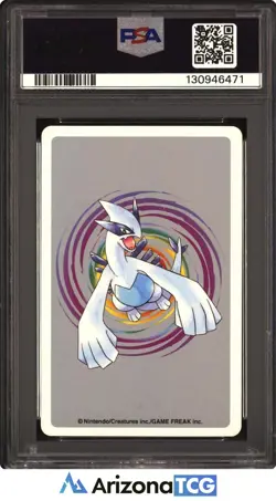 Pokemon 2000 Hoppip #187 6 of Spades Pokemon Silver Playing Card Japanese PSA 10 - Image 2
