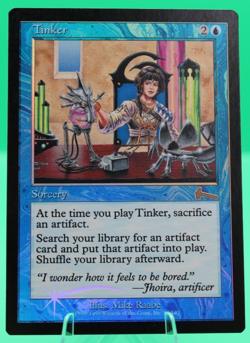 Tinker Foil MTG Urza's Legacy Rare Foil Card Near Mint NM Condition - Image 1
