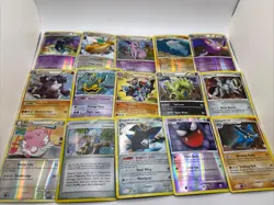 Pokemon Foil Reverse Foil Heavy Wear Card Lot - Gastly, Locario, Espeon Etc - Image 1