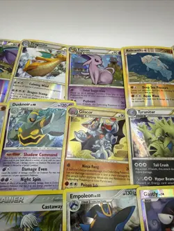 Pokemon Foil Reverse Foil Heavy Wear Card Lot - Gastly, Locario, Espeon Etc - Image 3