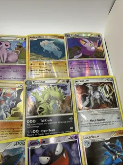 Pokemon Foil Reverse Foil Heavy Wear Card Lot - Gastly, Locario, Espeon Etc - Image 4