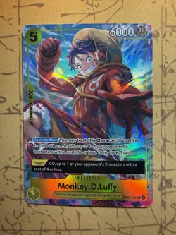 One Piece - Monkey D. Luffy - Alt Art Promo Card - SR - OP07-109 - NM TCG - Image 1