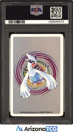 Pokemon 2000 Chikorita 152 Ace Of Clubs Silver Playing Card Japanese PSA 10 - Image 2
