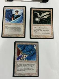 MTG Ice Age Magic the Gathering Blinking Spirit, Seraph & Jarkeld Free Shipping - Image 1