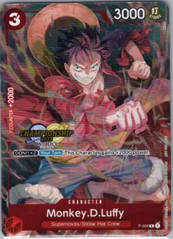 Monkey.D.Luffy (CS 2023 Celebration Pack) P-006 - One Piece Card - NM - Image 1