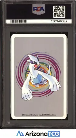 Pokemon 2000 Sandslash 028 6 Of Clubs Silver Playing Card Japanese PSA 10 - Image 2