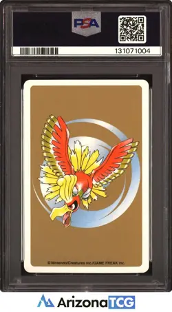 Pokemon 2000 Stantler 234A 8 Of Diamonds Gold Playing Card Japanese PSA 10 - Image 2