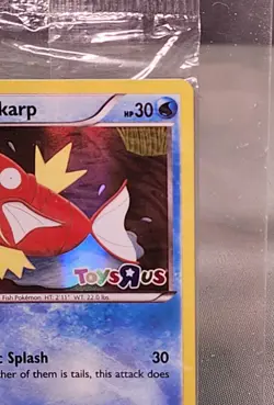 2016 Pokemon Toys R Us Magikarp 22/83 Holo Foil Trading Card Stamped SEALED - Image 3