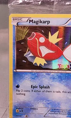 2016 Pokemon Toys R Us Magikarp 22/83 Holo Foil Trading Card Stamped SEALED - Image 4