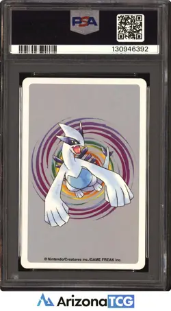 Pokemon 2000 Sunflora 192 8 Of Diamonds Silver Playing Card Japanese PSA 10 - Image 2