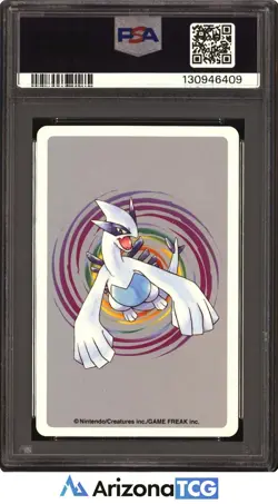 Pokemon 2000 Flaaffy #180 5 Of Diamonds Silver Playing Card Japanese PSA 10 - Image 2