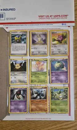 pokemon card binder collection lot english 54 Cards ex,v,full art,reverse. #011 - Image 4