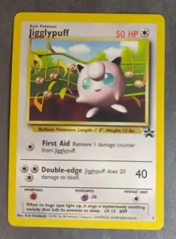 WOTC Black Star Promotional Pokemon Card: Jigglypuff #7 - Image 1