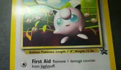 WOTC Black Star Promotional Pokemon Card: Jigglypuff #7 - Image 4
