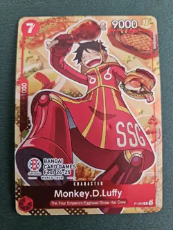 Monkey.D.Luffy (Bandai Card Games Fest 24-25) P-080 One Piece Promotion Cards - Image 1