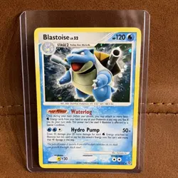 Pokemon Blastoise Secret Wonders Holo Rare Card 2/132 120 HP Nintendo English - Image 1