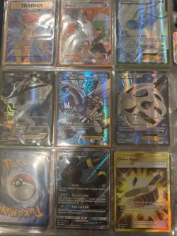 Huge Pokemon Binder Collection - EX GX Full Arts Gold Cards LOT - Image 2