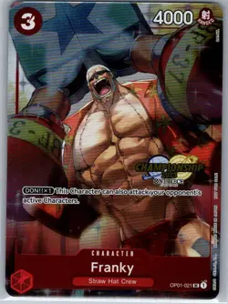 Franky (CS 2023 Celebration Pack) OP01-021 English - One Piece Card - NM - Image 1