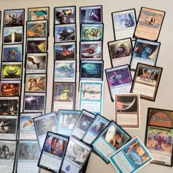 Custom COMMANDER DECK 100 English MTG Cards. **Padeem Mono BLUE ARTIFACTS* - Image 2