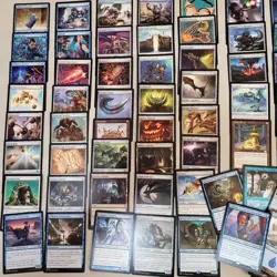 Custom COMMANDER DECK 100 English MTG Cards. **Padeem Mono BLUE ARTIFACTS* - Image 3