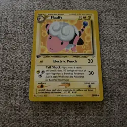 Pokemon Card - Flaaffy 1st Edition Neo Revelation 28/64 Common - Image 1