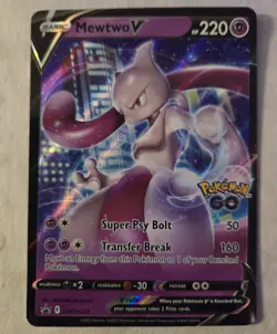 Mewtwo V SWSH223 SWSH: Sword & Shield Promo Cards Holo - Image 1