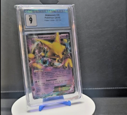 CGC 9 Alakazam EX 25/124 Fates Collide 2016 Graded Pokemon Card - Image 1