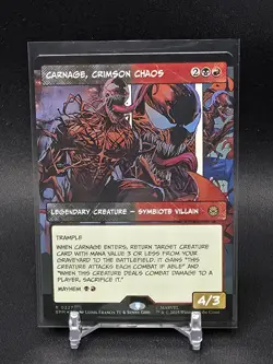 Carnage, Crimson Chaos - Foil Extended Art SPM NM MTG - Image 1