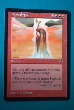 Apocalypse - MTG - Tempest - Lightly Played - Magic the Gathering - Image 1