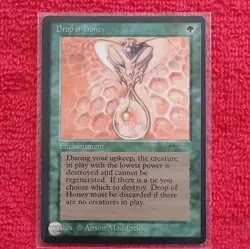 Magic: The Gathering Drop of Honey Enchantment Green English Anson Maddocks - Image 1