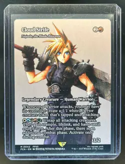 2025 Magic The Gathering MTG Final Fantasy Cloud Strife Showcase #0042 - Image 1