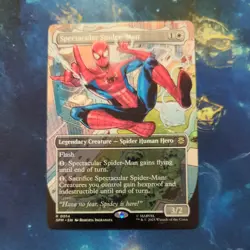 Spectacular Spider-Man (Borderless) Marvel's Spider-Man Regular NM MTG - Image 1