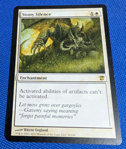 Stony Silence, Innistrad, Magic the Gathering, MTG - Image 1