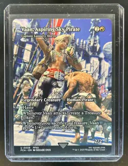 2025 Magic The Gathering Final Fantasy TTA Vaan Aspiring Sky Pirate #0038 - Image 1