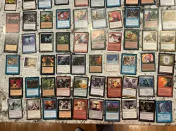 Mtg Value Lot x100 Magic The Gathering Exhume Careful Study Impact Tremors MpHp - Image 2