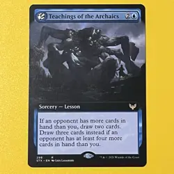 Teachings of the Archaics | Extended Art | R | 299 | Strixhaven: School of Mages - Image 1