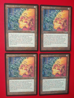 Magic the Gathering MTG Alliances PHYREXIAN PORTAL X4 LP/EX R 1996 NICE!! - Image 2
