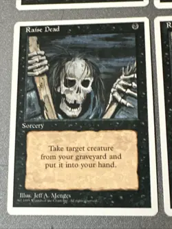Raise Dead X4 4th Edition NM Condition See Pics Front Back - Image 3