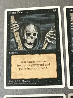 Raise Dead X4 4th Edition NM Condition See Pics Front Back - Image 5