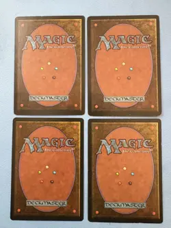 MTG 4th Edition Strip Mine x2 and Lightning Bolt x 2! 1995 Vintage Magic! - Image 2