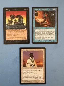 MTG Weatherlight MINT Unplayed Rares Lot! 1997 Vintage Magic! - Image 1