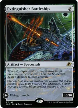 Extinguisher Battleship - 0242 - Edge of Eternities - MTG - NM/M - Image 1
